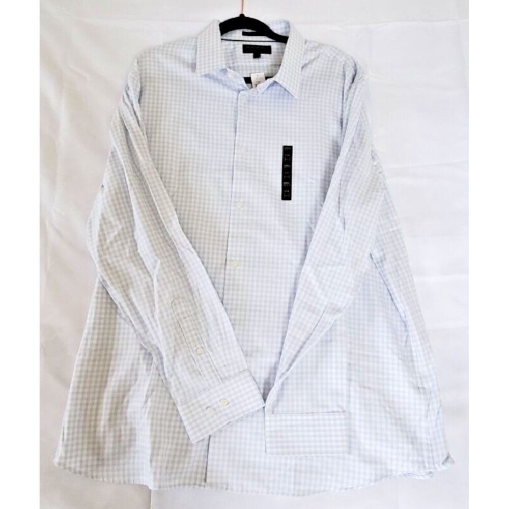 Banana Republic Shirt Men’s XXL White Grant Slim Fit Long Sleeve Button Up NEW